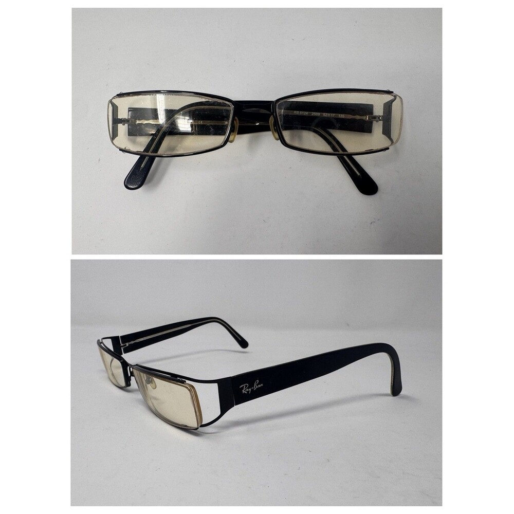 Ray-Ban RB6124 Eyeglass Frames Only 52-17-135 Black 2509